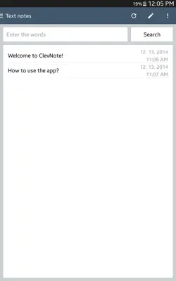ClevNote android App screenshot 10